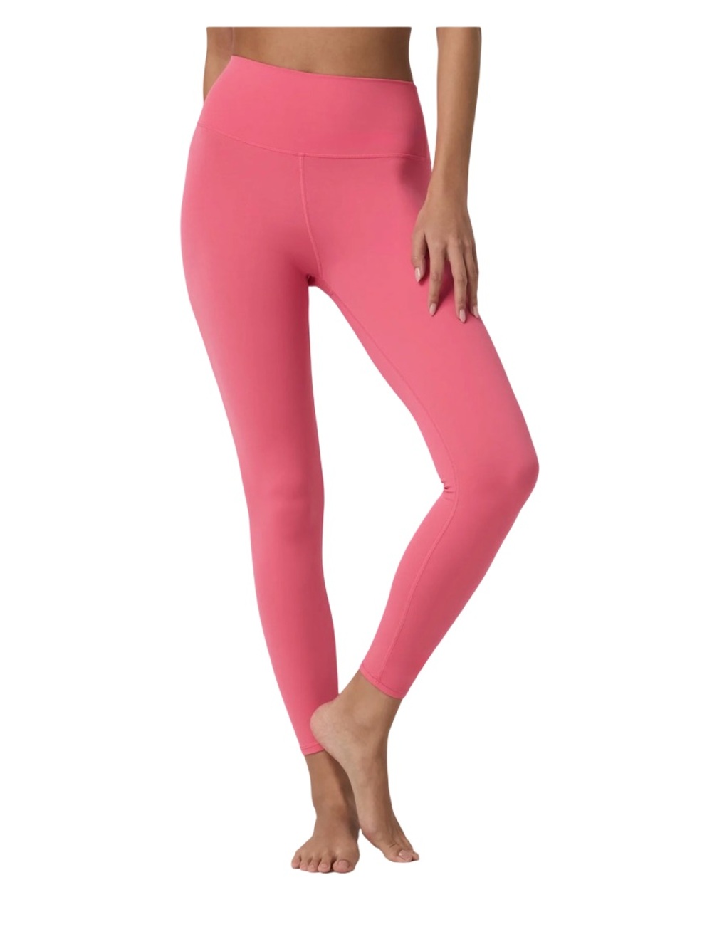 Vuori Pink High-Rise Performance Leggings
